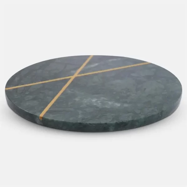 round marble placemats